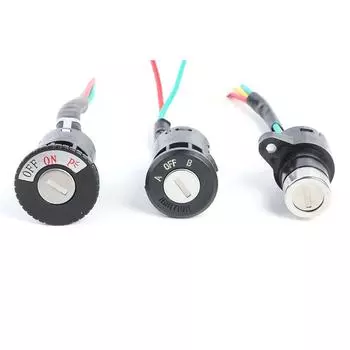 Электрический велосипедный ключ зажигания замок питания для электроскутера аксессуары для велосипеда E L