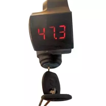 Электрический велосипедный переключатель дисплея напряжения дроссельной заслонки с замком ключа