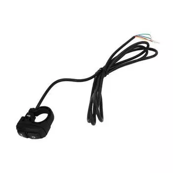 Электрический велосипедный переключатель фар и звукового сигнала, управление фарой и звуковым сигналом, 2 в 1, переключатель на руле для электровелосипеда, скутера 1272 В