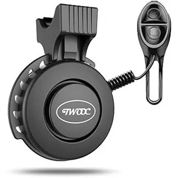 Электрический велосипедный рожок 120 дБ, велосипедный скутерный рожок, 4 звуковых режима с перезаряжаемой батареей, водонепроницаемые аксессуары для велосипеда