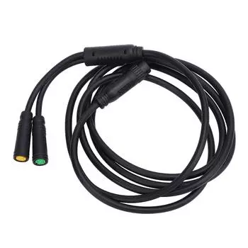 Электрический велосипедный соединительный кабель 4.9FT водонепроницаемый контроллер для отображения дроссельной заслонки фары