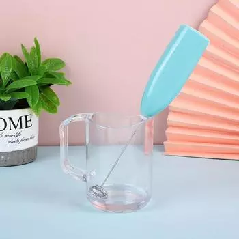 Электрический венчик для взбивания яиц, вспениватель, мини-миксер с ручкой