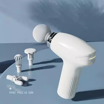 Электрический вибрационный массажный пистолет для фасции, профессиональный мембранный пистолет для шеи, массажер для релаксации мышц Type C Charge