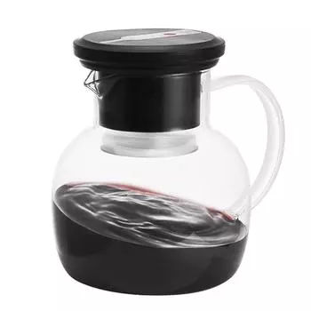 Электрический винный декантер для алкоголя с функцией встряхивания одним нажатием 750 мл, большой USB-перезаряжаемый декантер прозрачный