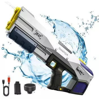 Электрический водяной автоматический водяной супер сильный летающий поставляется с 2 электрическими водяными высокоскоростными непрерывными приблизительно водяными водяными пистолетами летний