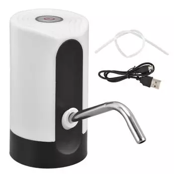 Электрический водяной насос безопасный безвредный без запаха простой в эксплуатации диспенсер для бутылок с водой для домашнего офиса белый