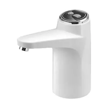 Электрический водяной насос с зарядкой через USB, антикоррозийная кухонная техника, интеллектуальный диспенсер для бутылок с водой белый