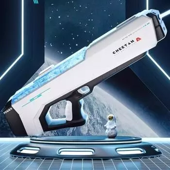 Электрический водяной пистолет, игрушка, полностью автоматический, с непрерывным распылением воды под высоким давлением, водяной пистолет Glock для детей M416 A22 белый