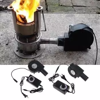 Электрический воздуходувка Эффективный электрический вентилятор для барбекю Вентилятор для барбекю Воздуходувка с низким уровнем шума Охлаждающий вентилятор Приводной вентилятор для барбекю