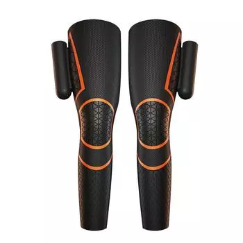 Электрический воздушный компрессионный массажер для ног, разминающий горячий компресс для бедер и голеней, расслабляющий мышцы, облегчающий боль