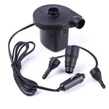 Электрический воздушный насос для каяка с плавательным кольцом и мячом