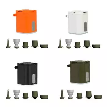 Электрический воздушный насос для надувных изделий с портом Light Type C для спальных ковриков оранжевый