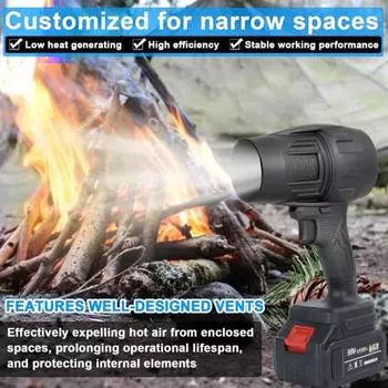 Электрический воздушный пылесос Высокая скорость Сильный воздушный поток Низкий уровень шума Бесщеточный двигатель Перезаряжаемый Широко используемый портативный