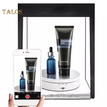 Электрический вращающийся проигрыватель, круглый держатель дисплея, подставка, интеллектуальная зарядка чёрный