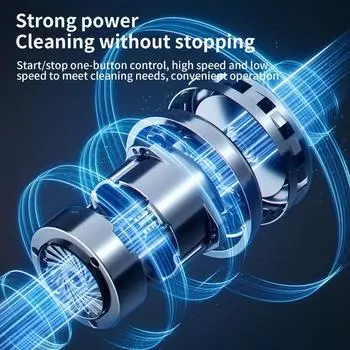 Электрический вращающийся скруббер с 5 сменными насадками, трехскоростной регулируемый ручной перезаряжаемый скруббер для душа синий