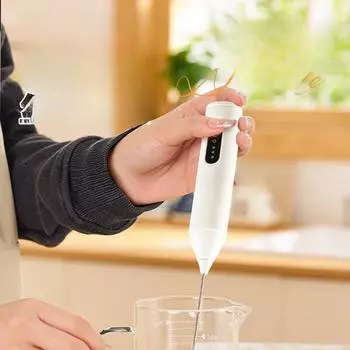 Электрический вспениватель молока и венчик для яиц для домашнего использования