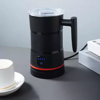 Электрический вспениватель молока Кофе Автоматический Теплый и Холодный с функцией подогрева Вспениватель для