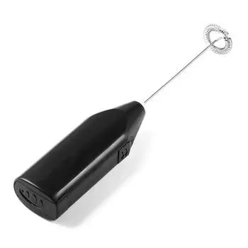 Электрический вспениватель молока, взбиватель яиц, кухонный вспениватель напитков, венчик для взбивания, миксер, мешалка для кофе, капучино, сливок, венчик для взбивания пены