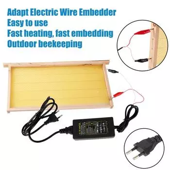 Электрический встраиватель для пчеловодства 4A 240V пчеловод инструменты для пчеловодства установщик улья оборудование нагревательное устройство аксессуары для пчеловодства EU Plug