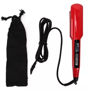 Электрический выпрямитель для волос Инфракрасный щипцы для завивки волос Двойное назначение Прямой и вьющийся инструмент для укладки EU Plug