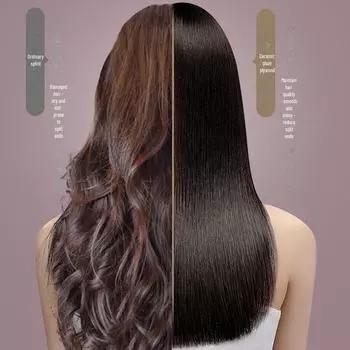 Электрический выпрямитель и щипцы для завивки волос с отрицательными ионами двойного назначения: Для сухой и влажной укладки киноварь/красный