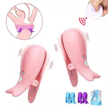 Электрический зажим для сосков, массаж груди, женская мастурбация, стимуляция клитора, игры для взрослых, эротические аксессуары, секс-игрушки для женщин, пара