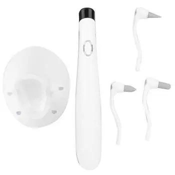 Электрический зубной налет для удаления зубного камня, вибрация, зубной камень, очистка зубов, уход за зубами (белый)