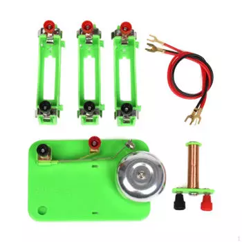 Электрический звонок Учебный комплект Инструмент для обучения Электромагнетизму Учебное оборудование Научный эксперимент