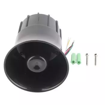 Электрический звуковой гудок, громкий динамик, сирена для сигнализации на складе грузовика, поддержка воспроизведения MP3