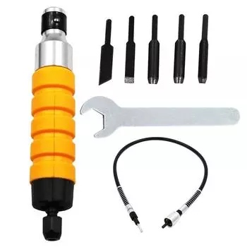 Электрическое деревообрабатывающее долото, нож для резьбы, инструмент, мягкий вал, ручка, долото, долото, нож для резьбы по дереву, настольный шлифовальный станок 7pcs