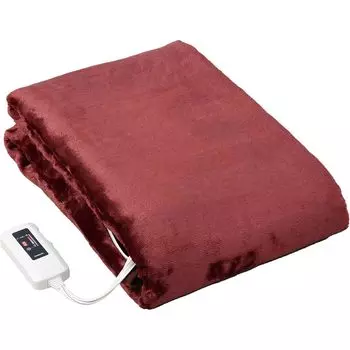 Электрическое одеяло для подвешивания и 188 x 130 уничтожение пылевых клещей контроль температуры красное [Yamazen] кровать, см, можно стирать, мягкое, фланель, функция,