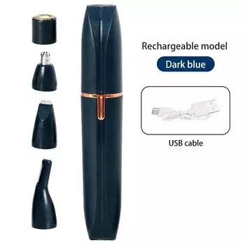 Электробритва 4 в 1, женская бритва, эпилятор для удаления волос на теле, безболезненный беспроводной триммер, инструменты для ухода за кожей, подарки для женщин