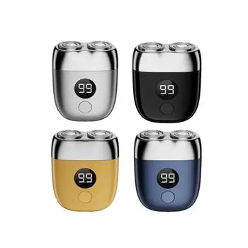 Электробритва аккумуляторная мытье тела дорожная автомобильная портативная мужская бритва (нет запасного лезвия) One Size чёрный