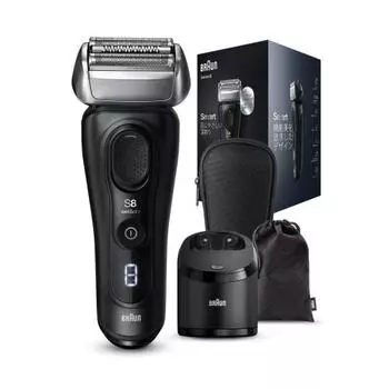 Электробритва Braun серии 8 с чистящей машинкой, электрическая бритва для мужчин [эксклюзивно для .co.jp] 8460cc-V 3+1 система резки, технология звуковой вибрации, даже