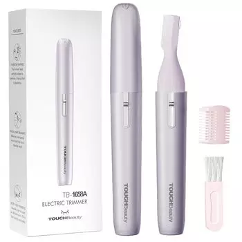 Электробритва для бровей TOUCHBeauty с резаком для бровей для мужчин и пушистых волос. Электрическая машинка для мытья бровей и лица. Этикет для лица. Уважение к