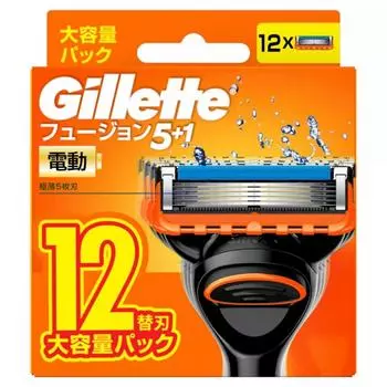 Электробритва Gillette Gillette Fusion с 12 сменными лезвиями