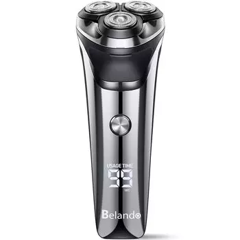 Электробритва Инновационная японская вращающаяся электробритва 27 лезвий Электробритва с низким уровнем шума для бритья Электробритва для сухого и влажного бритья IPX7