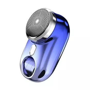 Электробритва Мини Быстрая Влажная Сухая Электронная Водонепроницаемая Моющаяся Умная Борода Триммер Для Лица Бритье Для Дома