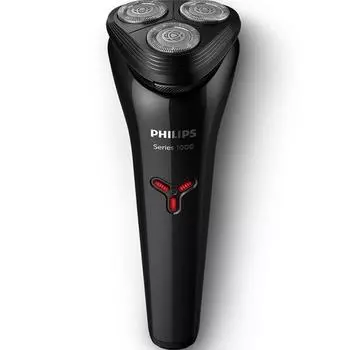 Электробритва Philips 1000 series, S1103/02, угольно-черный