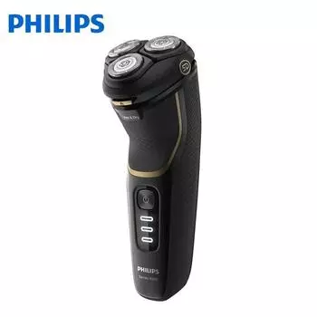Электробритва Philips Series 4000 Flex, 3 бритвенных головки, сухое, влажное бритье, мужская электрическая бритва, моющаяся светодиодный индикатор, быстрая зарядка, 5 минут