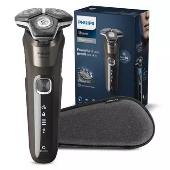 Электробритва Philips SkinIQ 5000 series, коричневая кожа, S5886/31