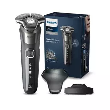Электробритва Philips SkinIQ 5000 series, S5887/29, угольно-серый
