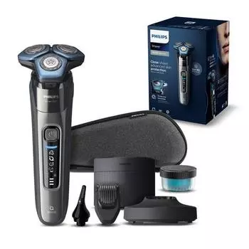Электробритва Philips SkinIQ 7000, S7788/61, темный хром