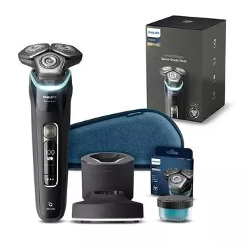 Электробритва Philips SkinIQ 9000 Space Grade Edition, S9976/76, чернильно-черный