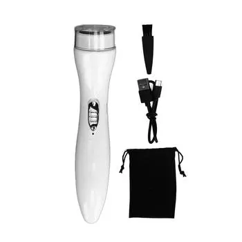 Электробритва портативная тихая высокоскоростная мини-машина для дома вращающаяся головка двойной кольцевой нож сетка электрическая белый
