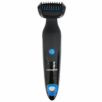 Электробритва Rosenstar Body Shaver, моющаяся, водонепроницаемая, IPX6, для бритья, электрическая бритва на батарейках, черная, мужская, MS-167