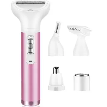 Электробритва с низким уровнем IPX7 легко для бровей и нежелательных волос в носу триммер для всего небольшого японского руководства по эксплуатации электрический USB