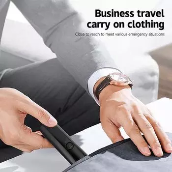 Электробритва с одной кнопкой, электробритва для мужчин, роторная портативная мини-бритва карманного размера, перезаряжаемая для влажной и сухой уборки синий