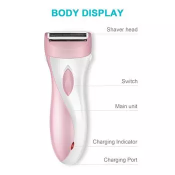 Электробритва, стрижка волос, волосы на ногах, волосы на ногах, волосы на губах, женское бритье, лезвие эпилятора фиолетовый