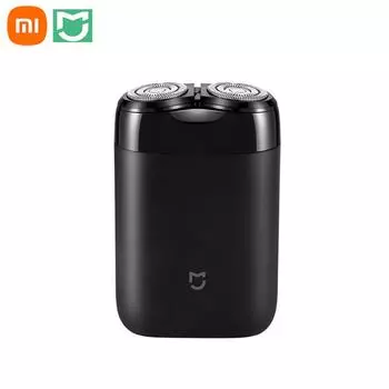 Электробритва Xiaomi mijia 2 с плавающей головкой, портативная водостойкая бритва, USB перезаряжаемая стальная мужская бритва Maquinilla de afeitar чёрный